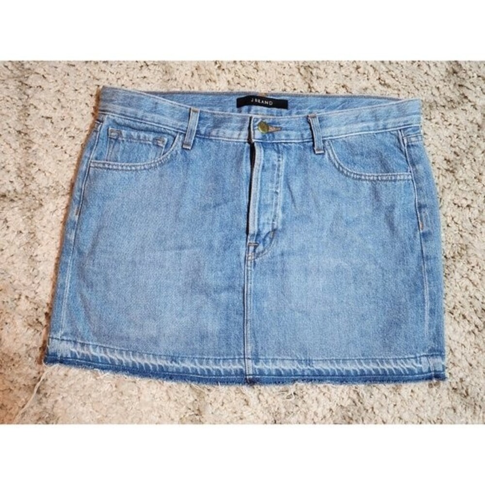 J. BRAND Denim Mini Skirt Size 28